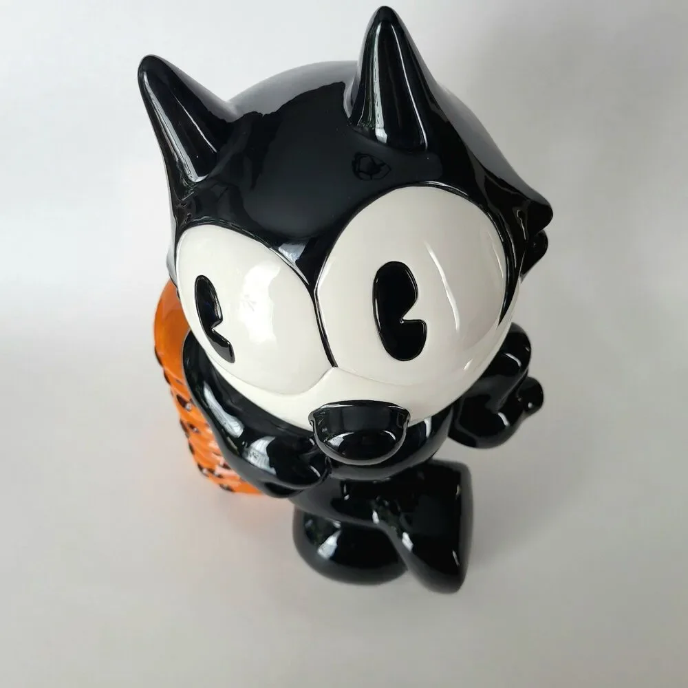 Vintage Treasure Craft Felix The Cat Cookie Jar 1998 Limited Edition #32 Rare
